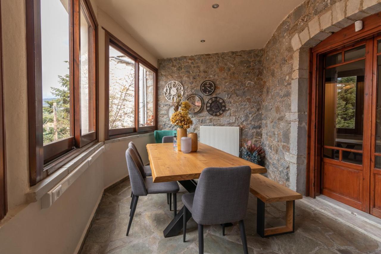Παραδοσιακός Ξενώνας Βαμβακούς Vamvakou Exteriör bild